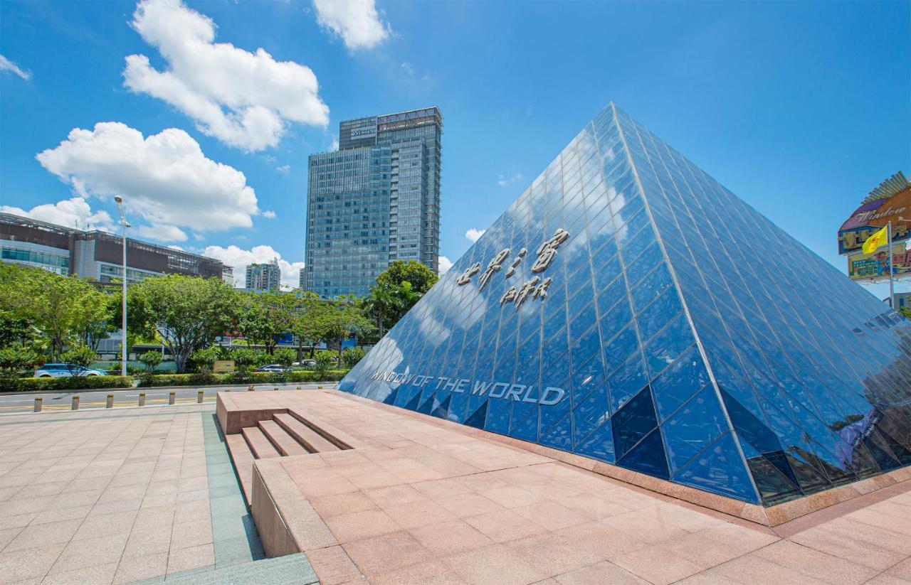 The Westin Shenzhen Nanshan - As Part Of An Upscale Shopping Complex, With Direct Subway Access, The Hotel Is Just A Few Minutes Walks To Famous Theme Parks Bagian luar foto